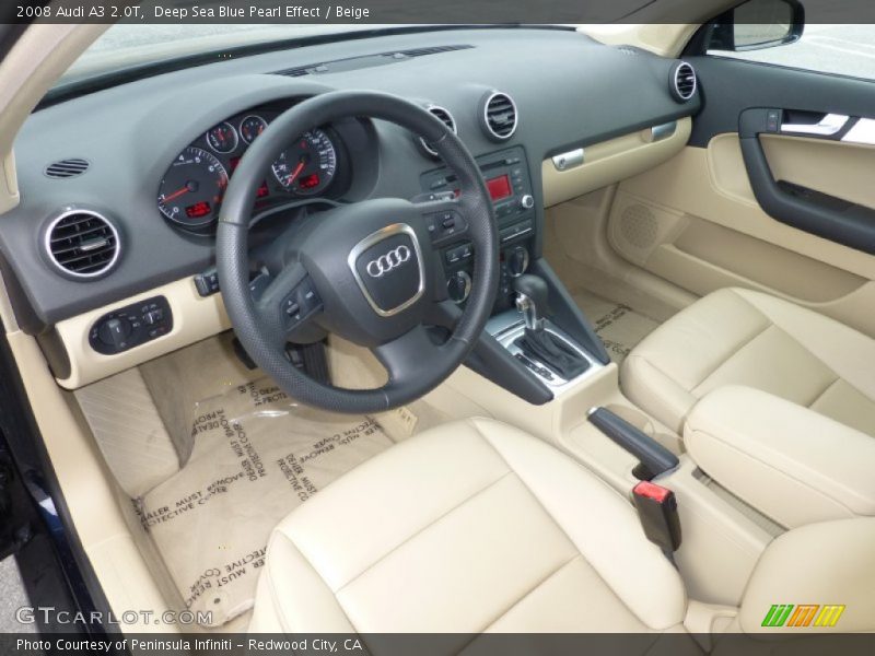  2008 A3 2.0T Beige Interior