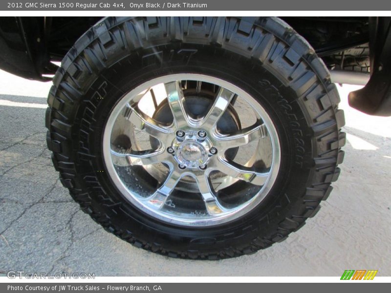 Onyx Black / Dark Titanium 2012 GMC Sierra 1500 Regular Cab 4x4