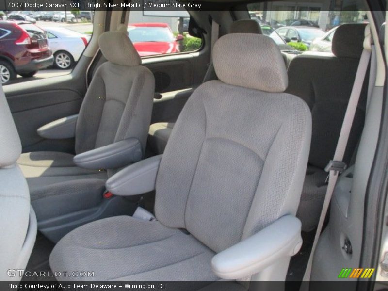 Bright Silver Metallic / Medium Slate Gray 2007 Dodge Caravan SXT