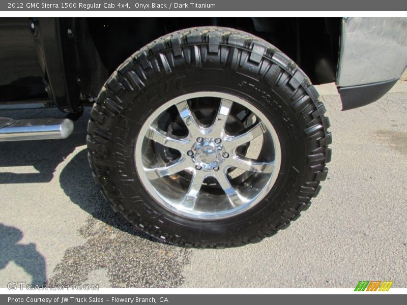Onyx Black / Dark Titanium 2012 GMC Sierra 1500 Regular Cab 4x4