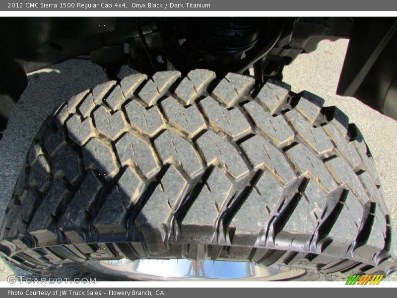 Onyx Black / Dark Titanium 2012 GMC Sierra 1500 Regular Cab 4x4