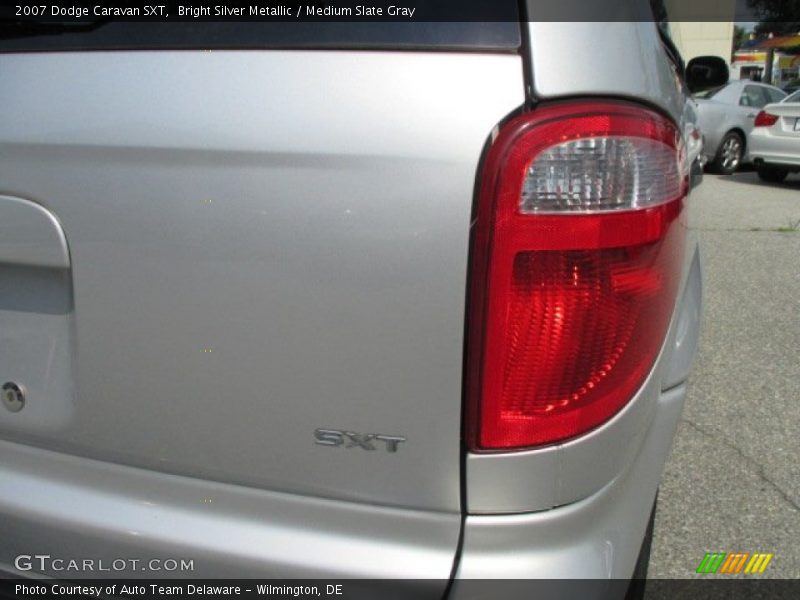 Bright Silver Metallic / Medium Slate Gray 2007 Dodge Caravan SXT