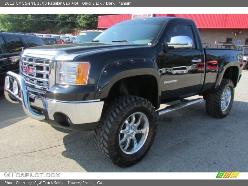 Onyx Black / Dark Titanium 2012 GMC Sierra 1500 Regular Cab 4x4