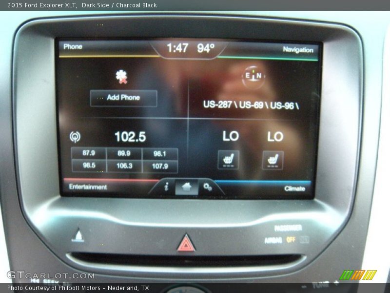 Dark Side / Charcoal Black 2015 Ford Explorer XLT