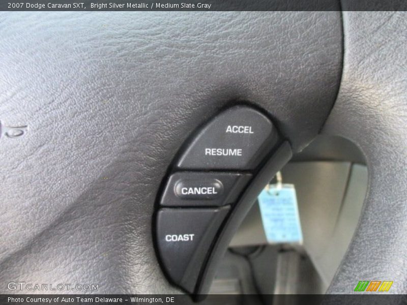 Controls of 2007 Caravan SXT