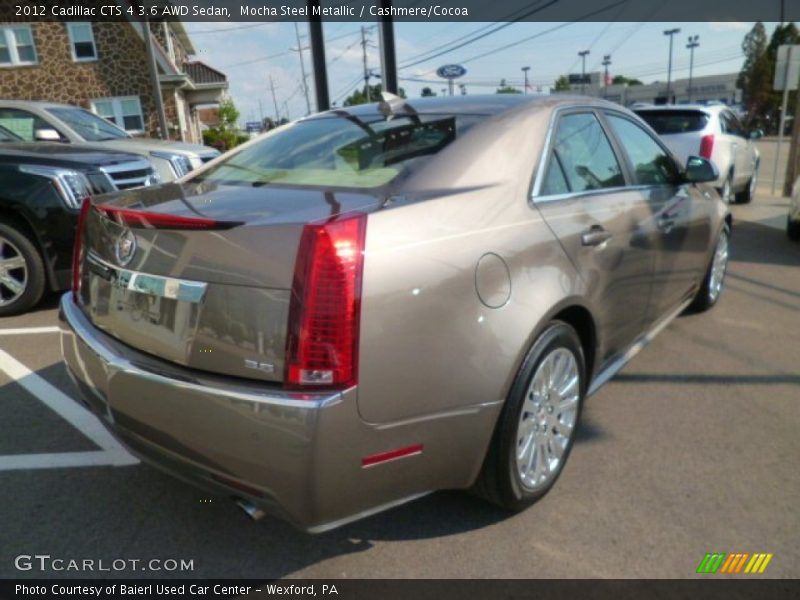 Mocha Steel Metallic / Cashmere/Cocoa 2012 Cadillac CTS 4 3.6 AWD Sedan