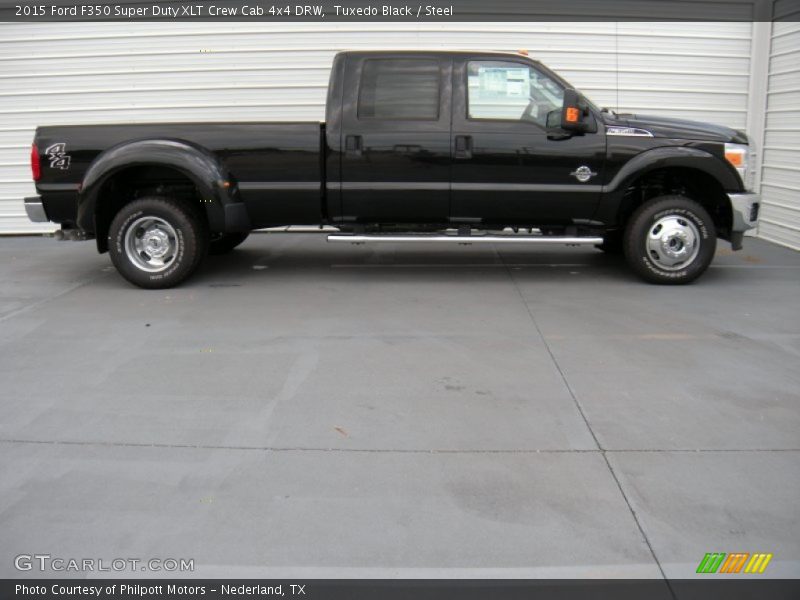  2015 F350 Super Duty XLT Crew Cab 4x4 DRW Tuxedo Black