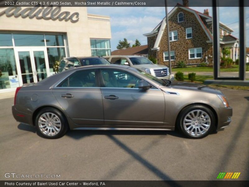 Mocha Steel Metallic / Cashmere/Cocoa 2012 Cadillac CTS 4 3.6 AWD Sedan