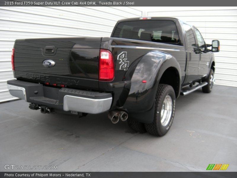  2015 F350 Super Duty XLT Crew Cab 4x4 DRW Tuxedo Black