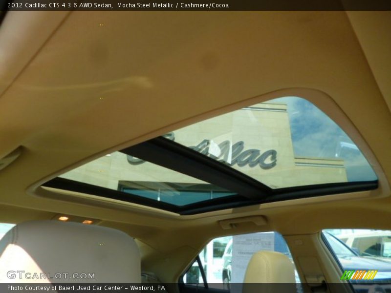 Mocha Steel Metallic / Cashmere/Cocoa 2012 Cadillac CTS 4 3.6 AWD Sedan