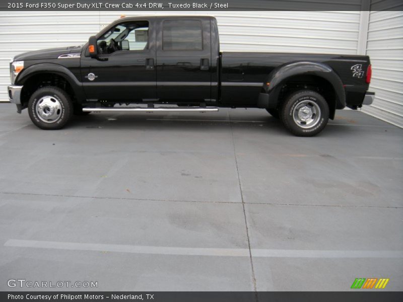  2015 F350 Super Duty XLT Crew Cab 4x4 DRW Tuxedo Black