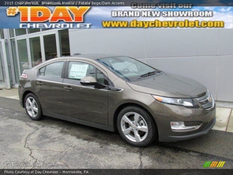 Brownstone Metallic / Pebble Beige/Dark Accents 2015 Chevrolet Volt
