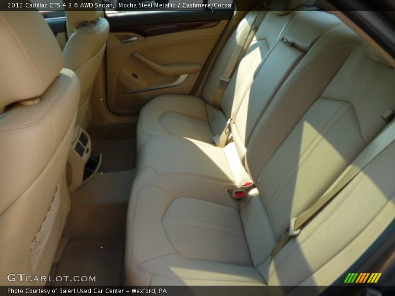 Mocha Steel Metallic / Cashmere/Cocoa 2012 Cadillac CTS 4 3.6 AWD Sedan