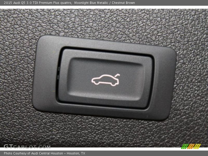 Moonlight Blue Metallic / Chestnut Brown 2015 Audi Q5 3.0 TDI Premium Plus quattro
