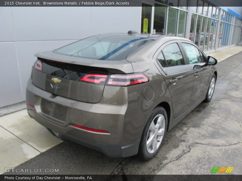 Brownstone Metallic / Pebble Beige/Dark Accents 2015 Chevrolet Volt