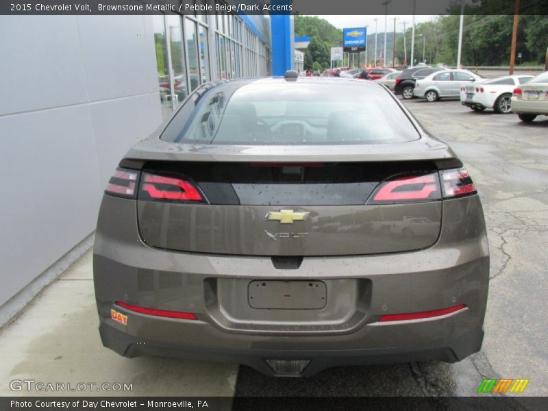 Brownstone Metallic / Pebble Beige/Dark Accents 2015 Chevrolet Volt