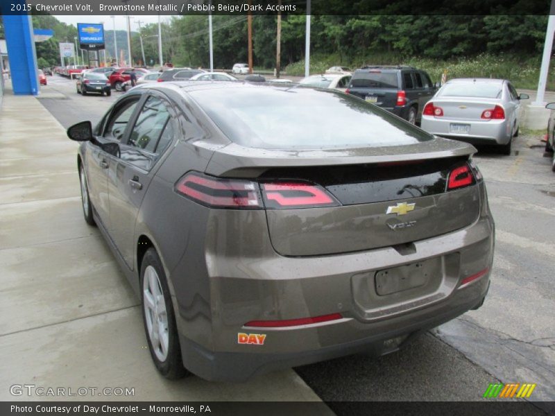 Brownstone Metallic / Pebble Beige/Dark Accents 2015 Chevrolet Volt