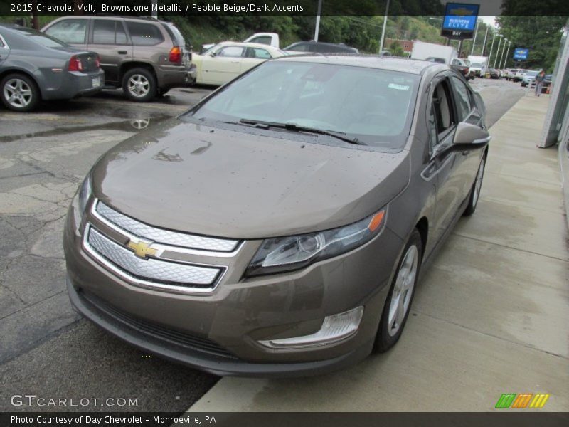 Brownstone Metallic / Pebble Beige/Dark Accents 2015 Chevrolet Volt
