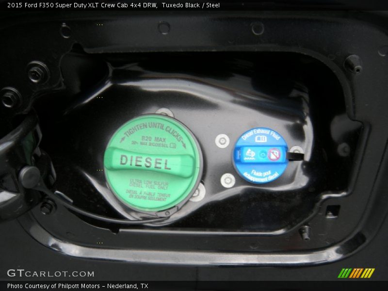 Tuxedo Black / Steel 2015 Ford F350 Super Duty XLT Crew Cab 4x4 DRW
