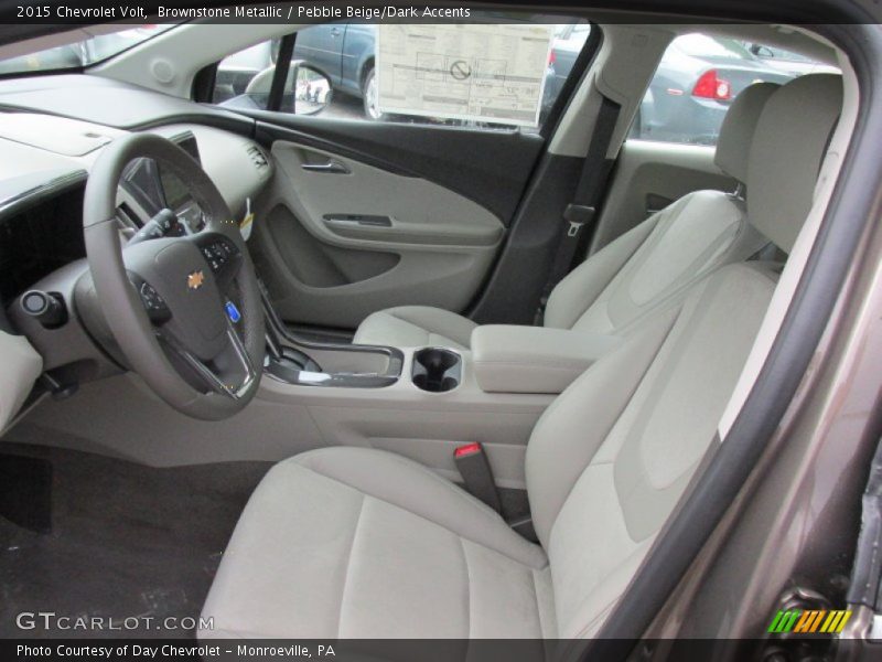  2015 Volt  Pebble Beige/Dark Accents Interior
