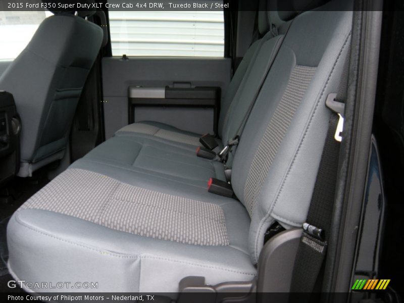 Tuxedo Black / Steel 2015 Ford F350 Super Duty XLT Crew Cab 4x4 DRW