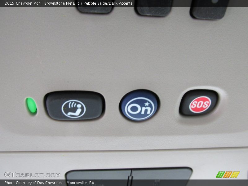 Brownstone Metallic / Pebble Beige/Dark Accents 2015 Chevrolet Volt