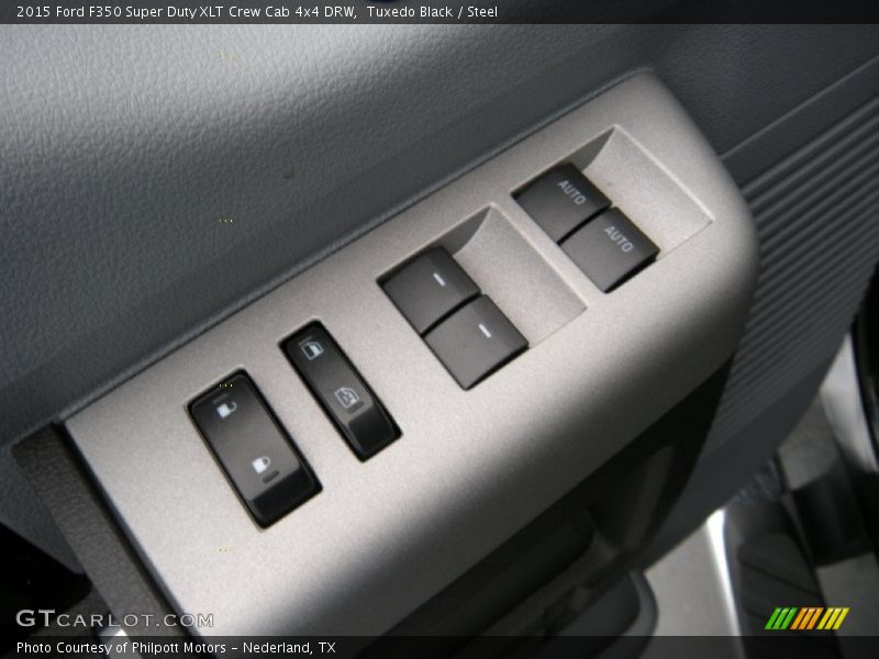 Tuxedo Black / Steel 2015 Ford F350 Super Duty XLT Crew Cab 4x4 DRW