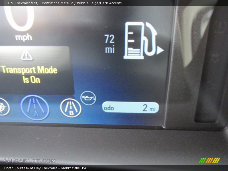 Brownstone Metallic / Pebble Beige/Dark Accents 2015 Chevrolet Volt