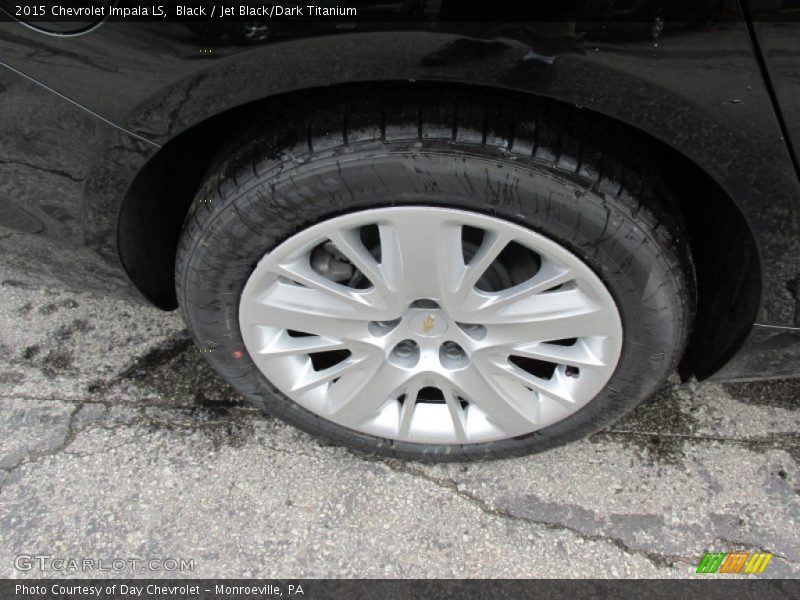 Black / Jet Black/Dark Titanium 2015 Chevrolet Impala LS