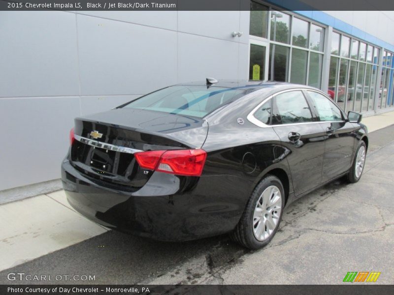Black / Jet Black/Dark Titanium 2015 Chevrolet Impala LS
