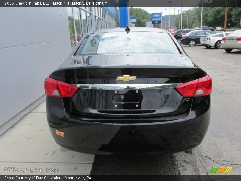 Black / Jet Black/Dark Titanium 2015 Chevrolet Impala LS