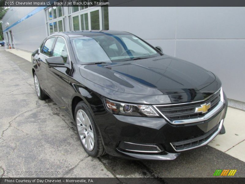 Black / Jet Black/Dark Titanium 2015 Chevrolet Impala LS