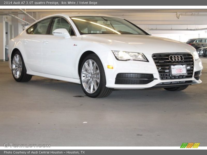 Ibis White / Velvet Beige 2014 Audi A7 3.0T quattro Prestige
