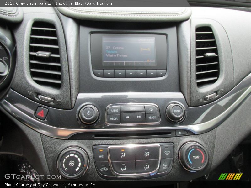 Black / Jet Black/Dark Titanium 2015 Chevrolet Impala LS