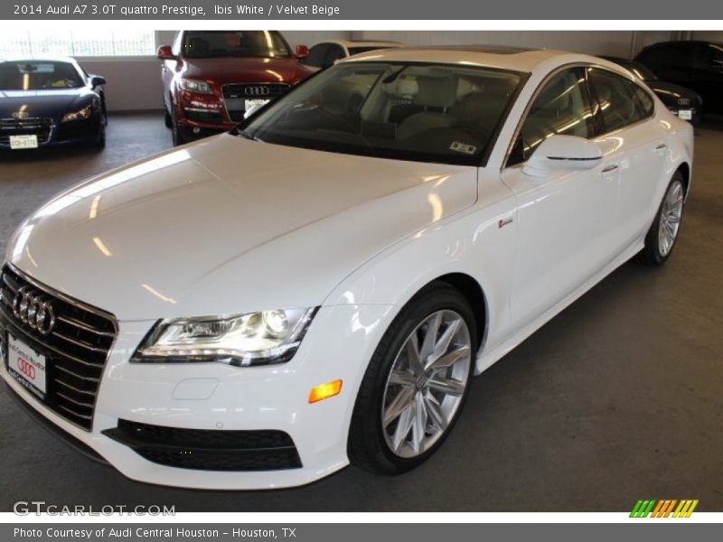 Ibis White / Velvet Beige 2014 Audi A7 3.0T quattro Prestige