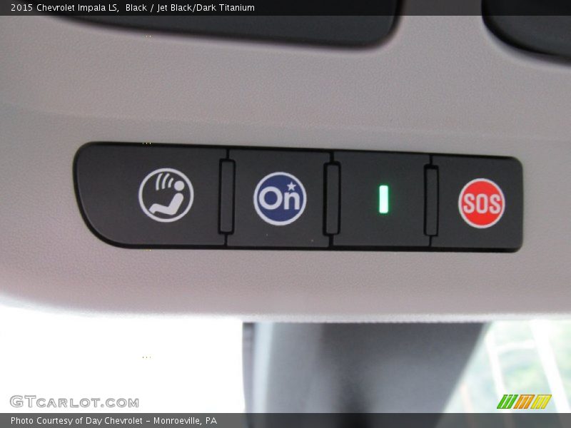 Black / Jet Black/Dark Titanium 2015 Chevrolet Impala LS