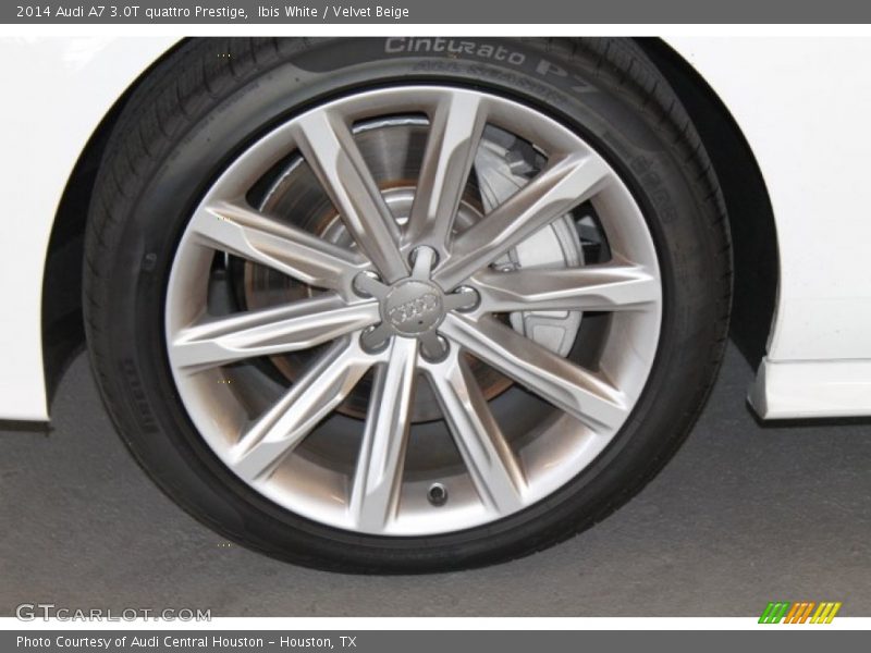 Ibis White / Velvet Beige 2014 Audi A7 3.0T quattro Prestige