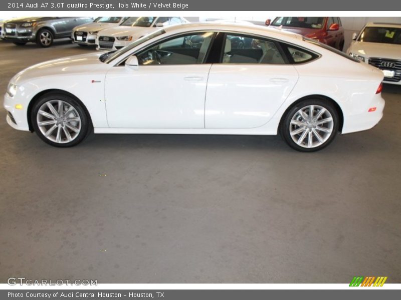 Ibis White / Velvet Beige 2014 Audi A7 3.0T quattro Prestige