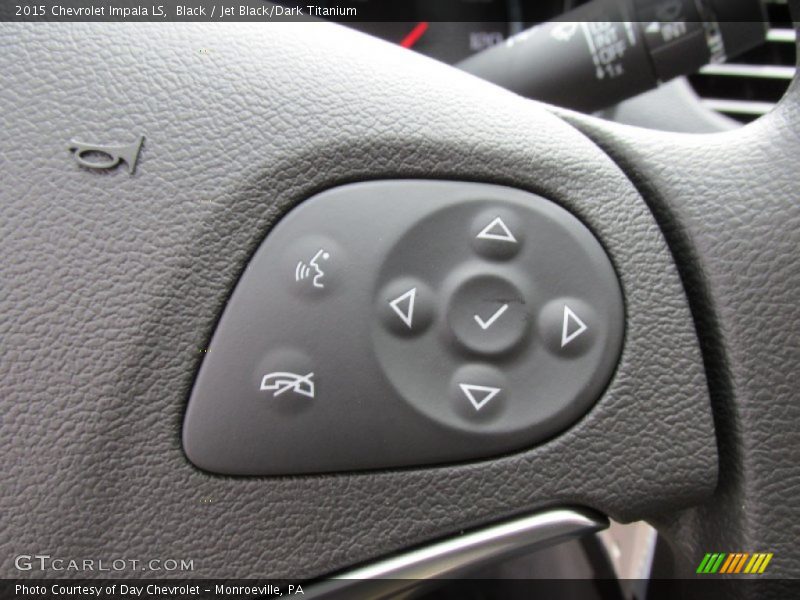 Black / Jet Black/Dark Titanium 2015 Chevrolet Impala LS
