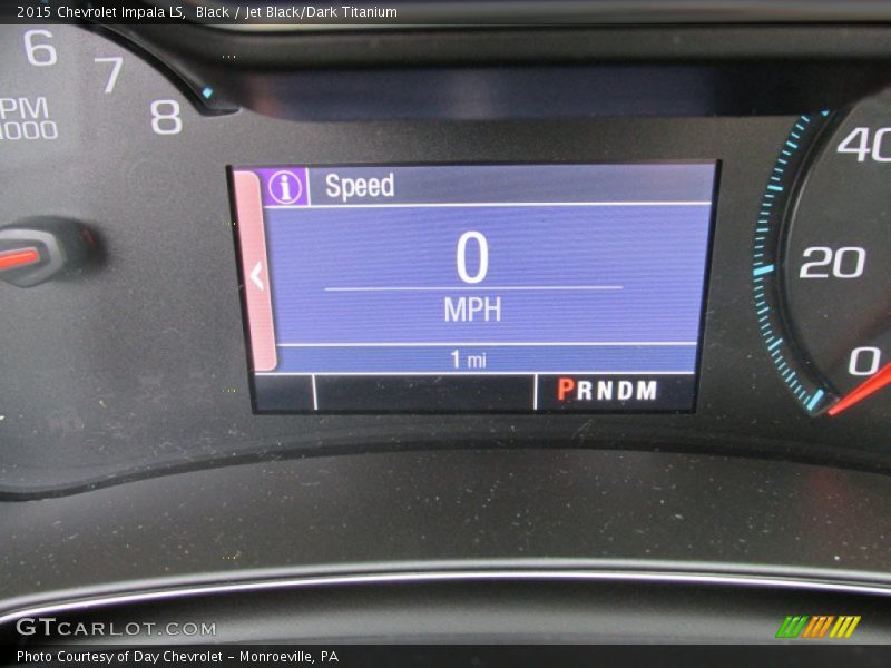 Black / Jet Black/Dark Titanium 2015 Chevrolet Impala LS