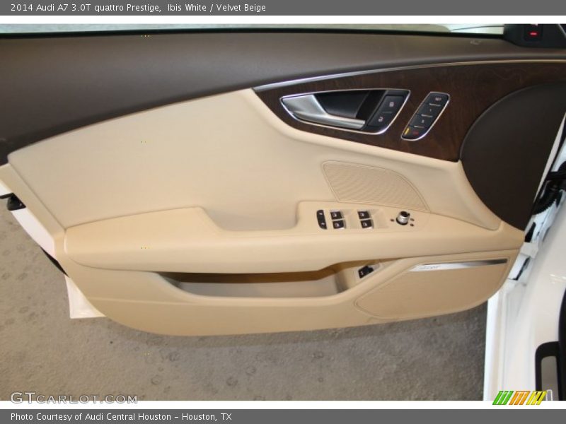 Ibis White / Velvet Beige 2014 Audi A7 3.0T quattro Prestige