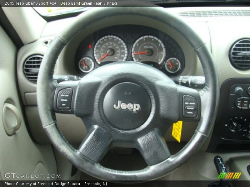Deep Beryl Green Pearl / Khaki 2005 Jeep Liberty Sport 4x4