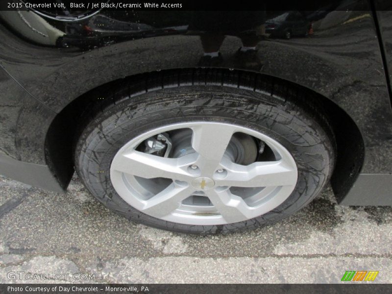 Black / Jet Black/Ceramic White Accents 2015 Chevrolet Volt