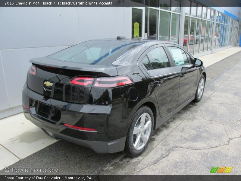 Black / Jet Black/Ceramic White Accents 2015 Chevrolet Volt