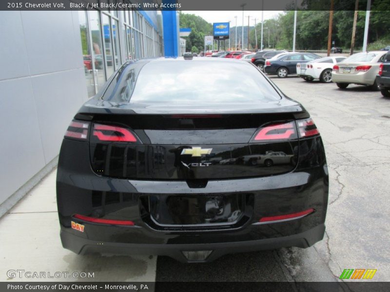 Black / Jet Black/Ceramic White Accents 2015 Chevrolet Volt
