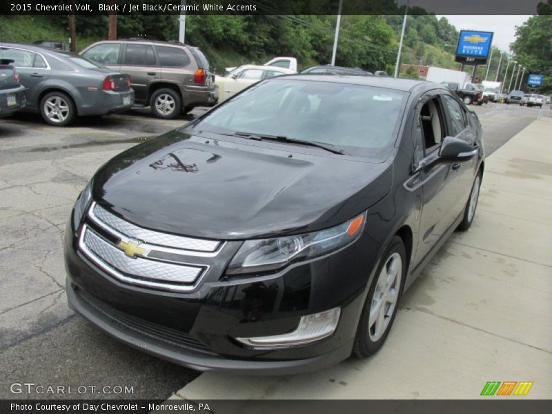 Black / Jet Black/Ceramic White Accents 2015 Chevrolet Volt