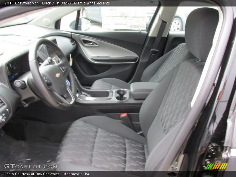  2015 Volt  Jet Black/Ceramic White Accents Interior