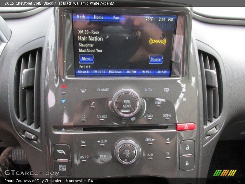 Controls of 2015 Volt 