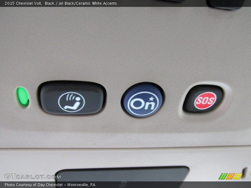 Black / Jet Black/Ceramic White Accents 2015 Chevrolet Volt