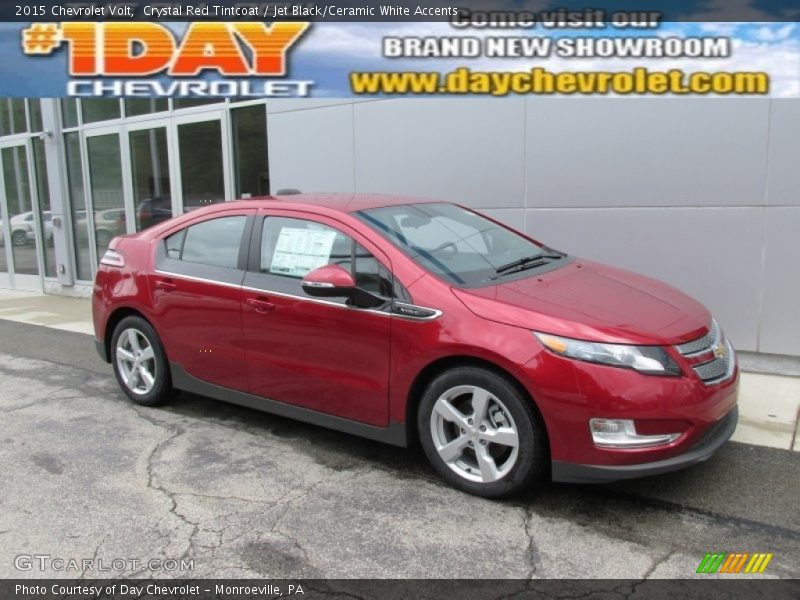 Crystal Red Tintcoat / Jet Black/Ceramic White Accents 2015 Chevrolet Volt